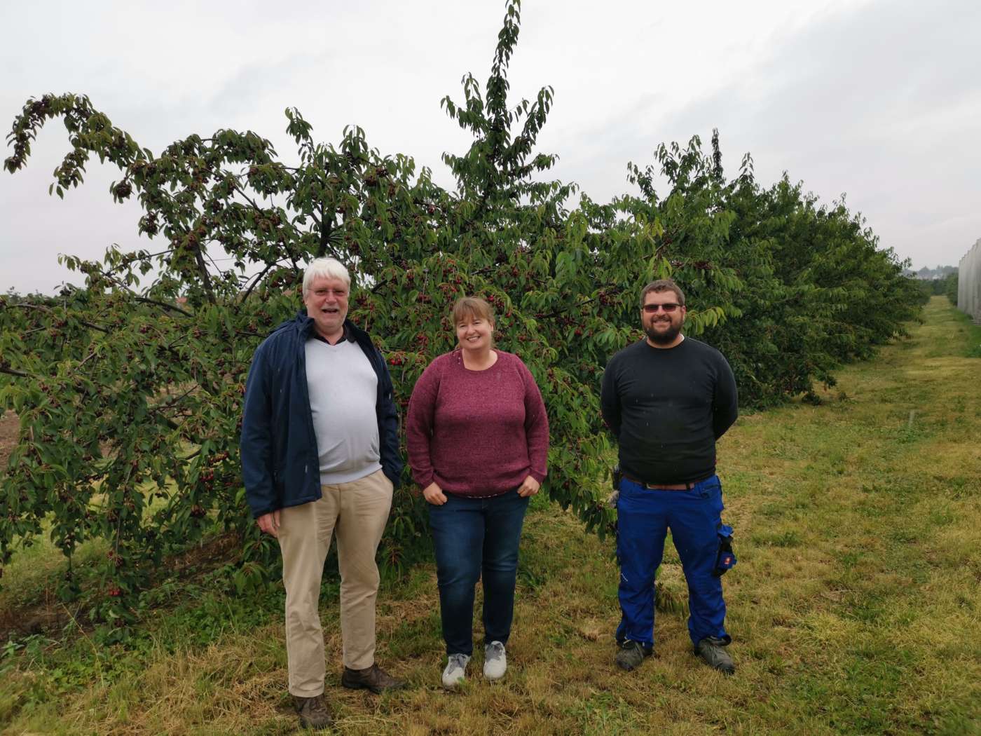 v.l.n.r.: Dr. h.c. Jörg-Uwe Hahn, Andrea Rahn-Farr, Steffen Rehde